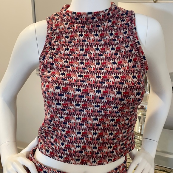 Zara 2pc skirt Set. Cropped Top and skirt Set - Picture 2 of 9